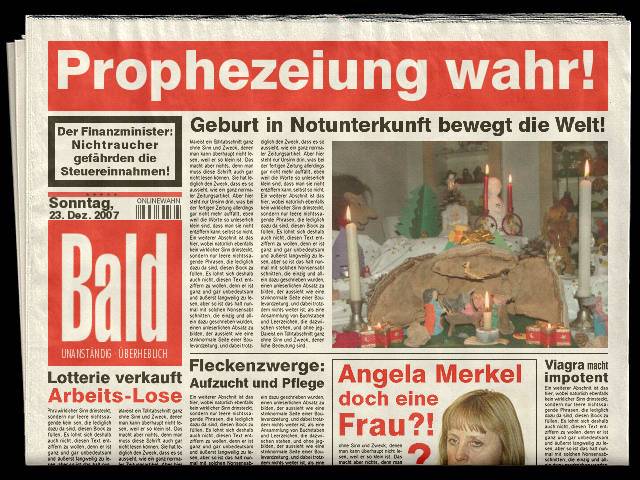 Prophezeiung wahr!