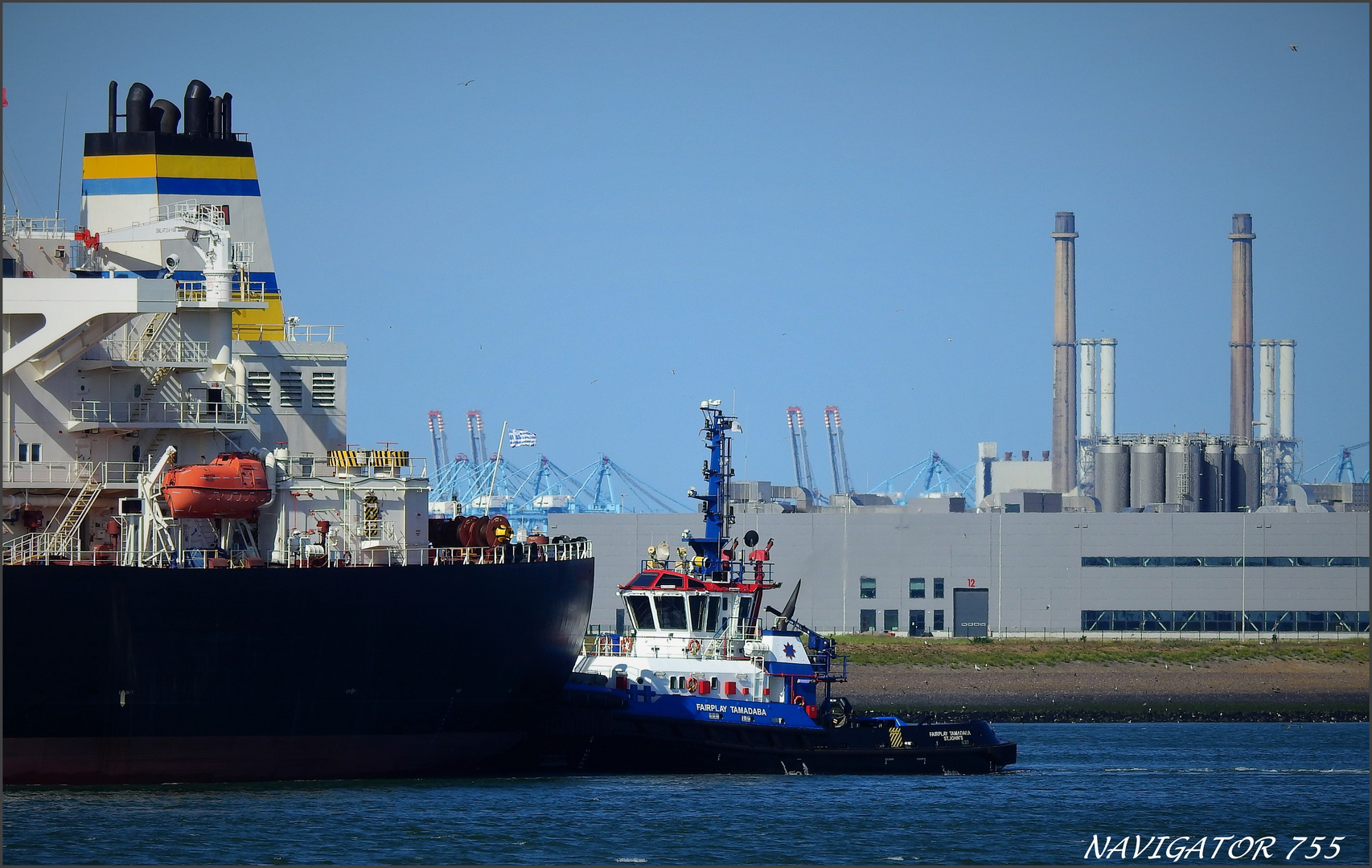 PROPONTIS Tanker, Calandcanal, Rotterdam.