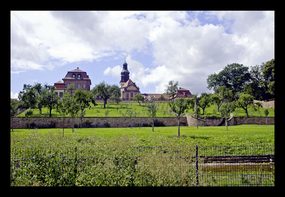 Propstei Johannesberg bei Fulda Foto & Bild | landschaft, garten ...