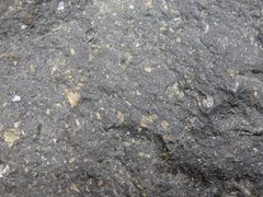 Propylitisierung in Andesit aus der Slowakei