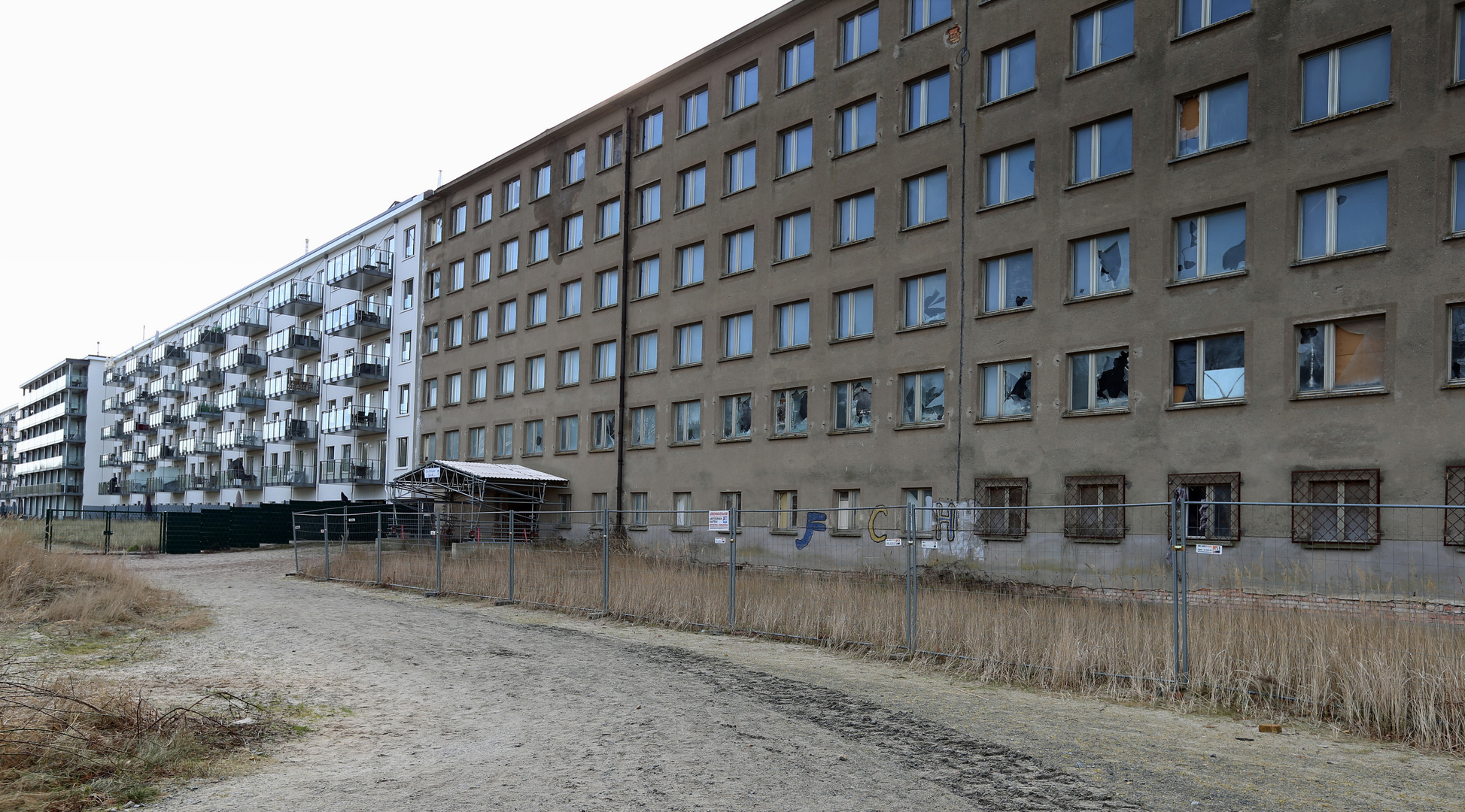 Prora - alt und neu -