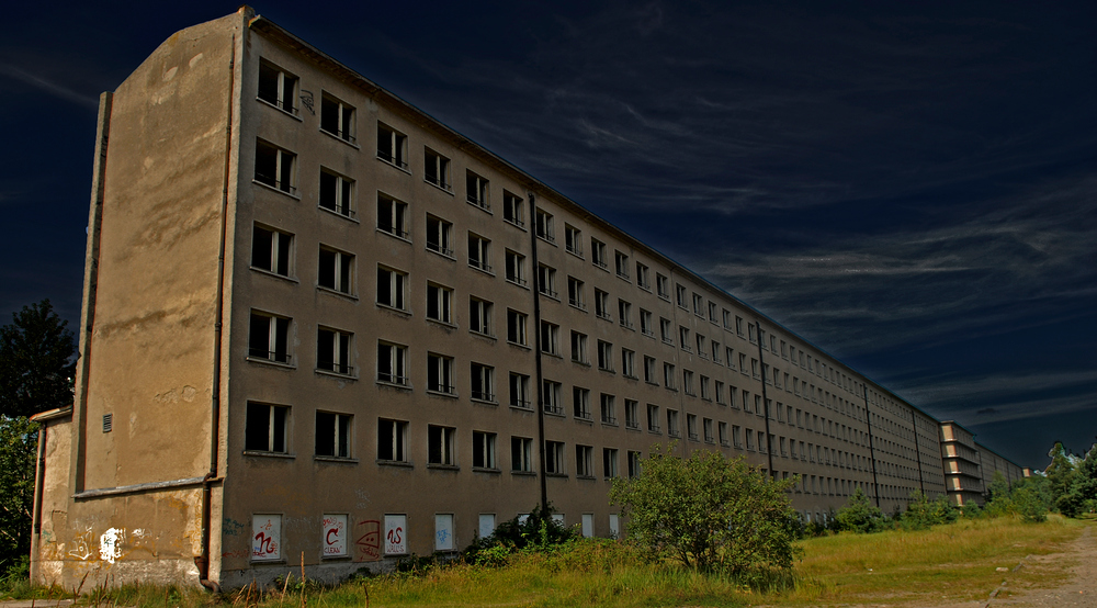Prora Oder Das Langste Gebaude Der Welt Foto Bild Bearbeitungs