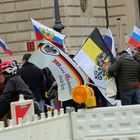 Prorussische - Prorussian Demonstration - Gegendemonstration