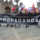 Prorussische - Prorussian Demonstration - Gegendemonstration