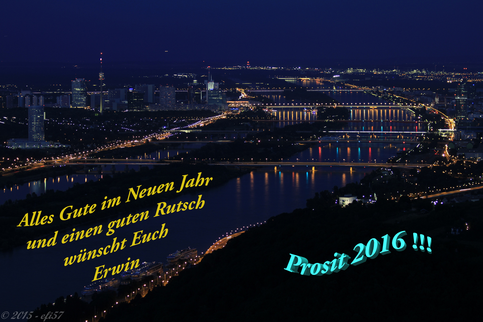 Prosit Neujahr 2016 - Happy New Year