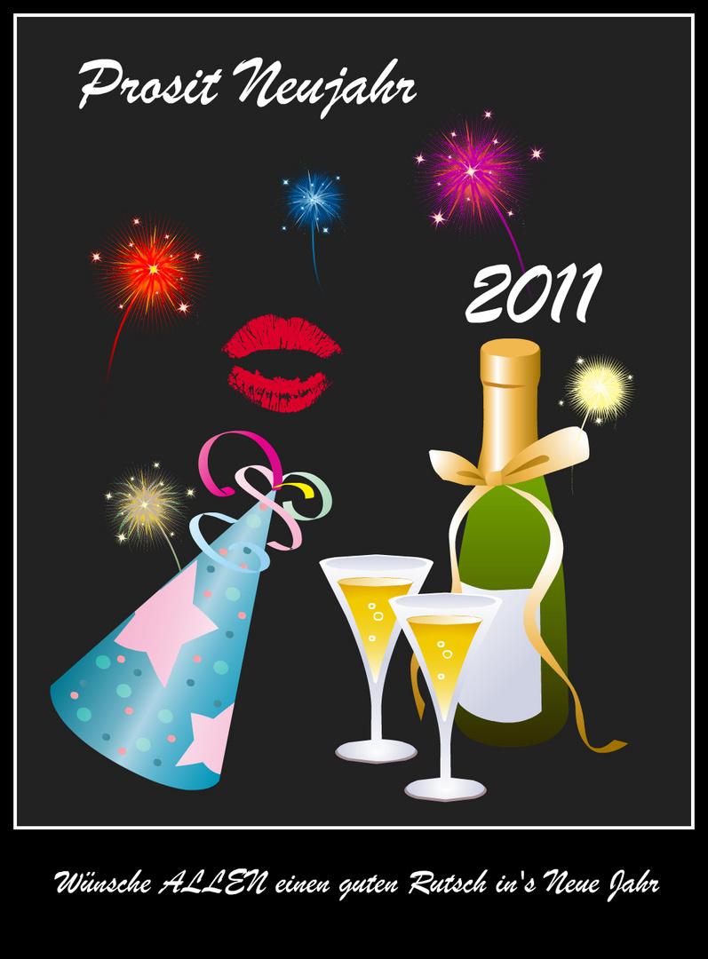 Prosit Neujahr&hellip;.. Foto &amp; Bild | karten und kalender, neujahrswünsche