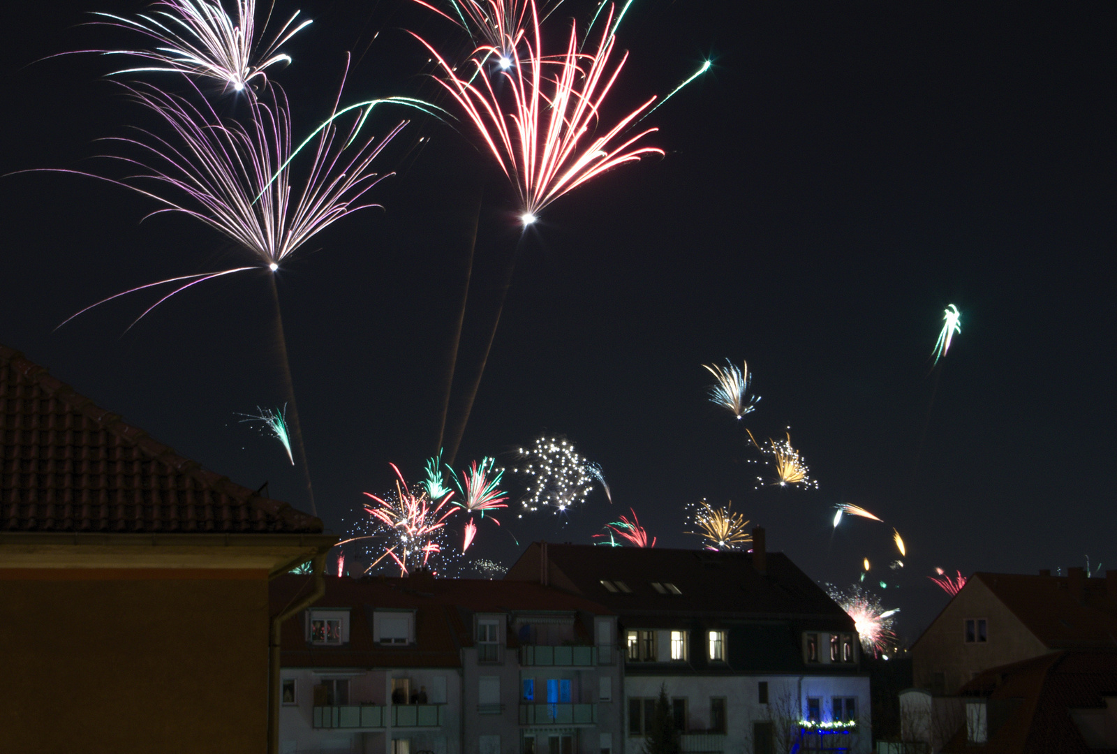 PROSIT NEUJAHR die Zweite oder Palmen an Neujahr