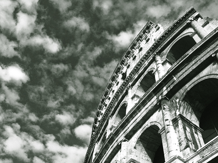 Prospettiva del Colosseo