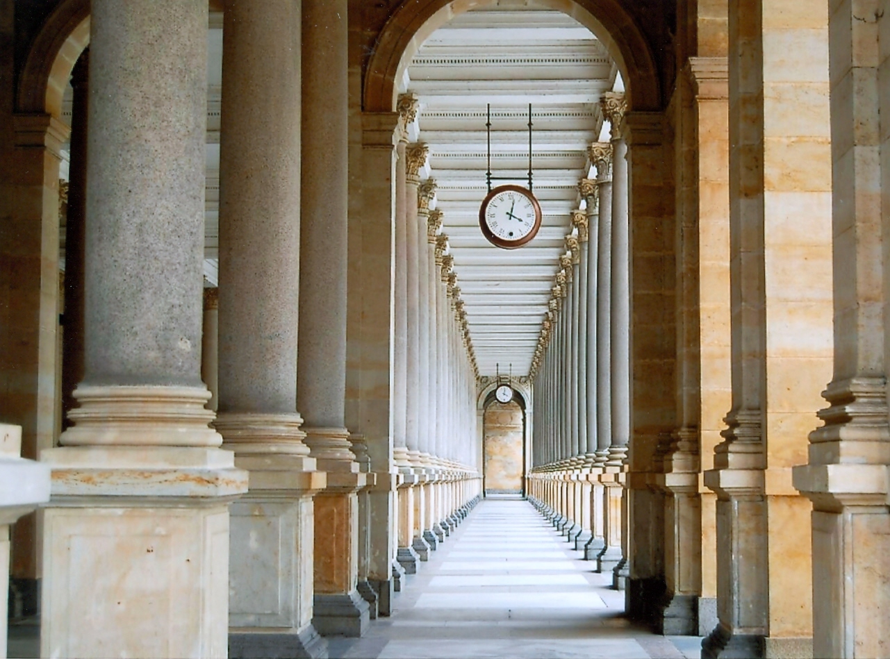 Prospettiva di colonne