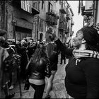 Protagonists and spectators of the Good Friday procession _ X