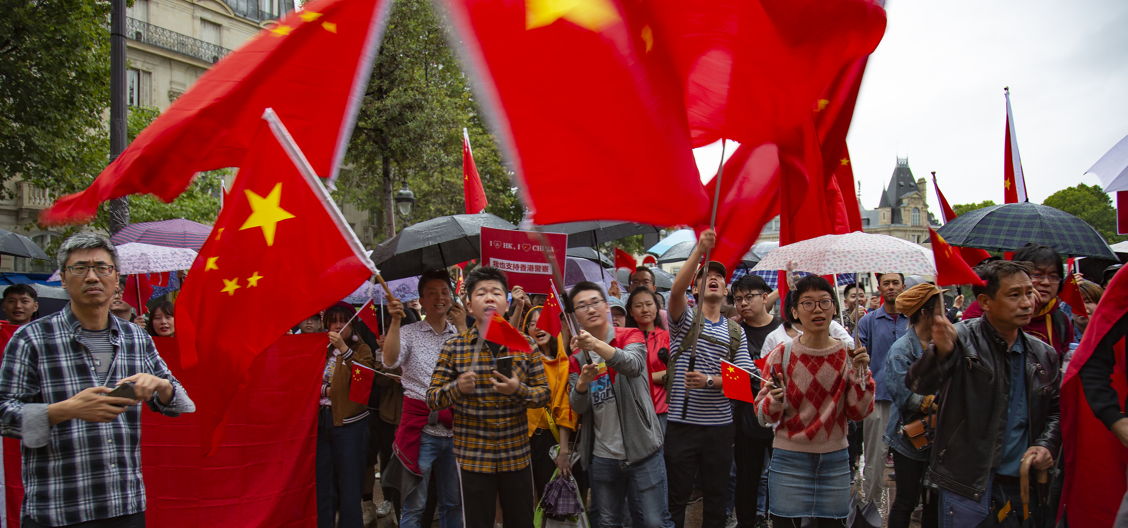 Protest gegen Chinas Einmischung in Hongkong