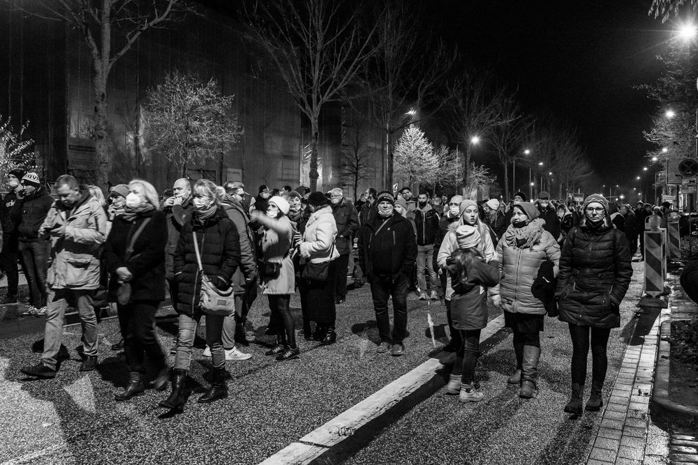 Protest gegen Corona-Maßnahmen