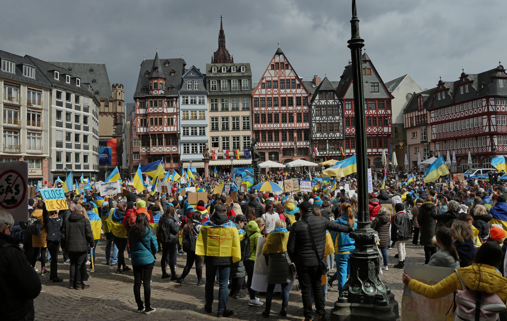 Protest gegen Krieg in Ukraine - Protest against war in Ukraine