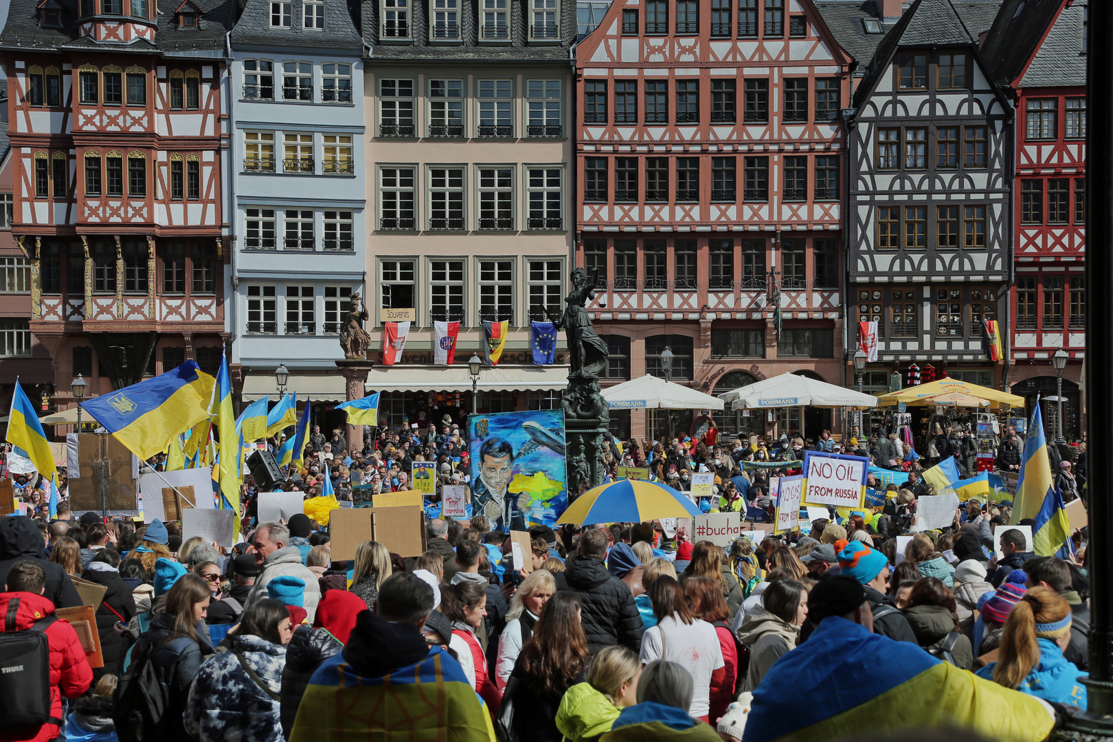 Protest gegen Krieg in Ukraine - Protest against war in Ukraine