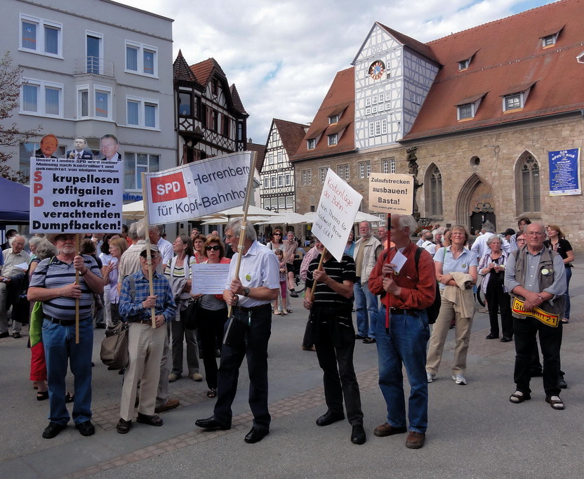 Protest gegen Stuttgart 21