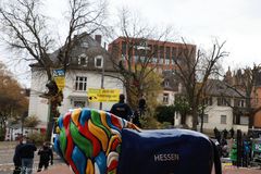 Protest in Wiesbaden der Autobahn-Ausbaugegner