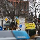 Protest in Wiesbaden der Autobahn-Ausbaugegner