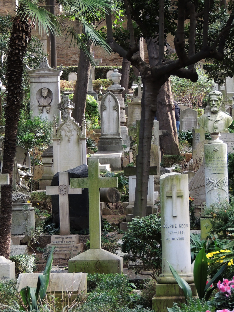 Protestantischer Friedhof in Rom