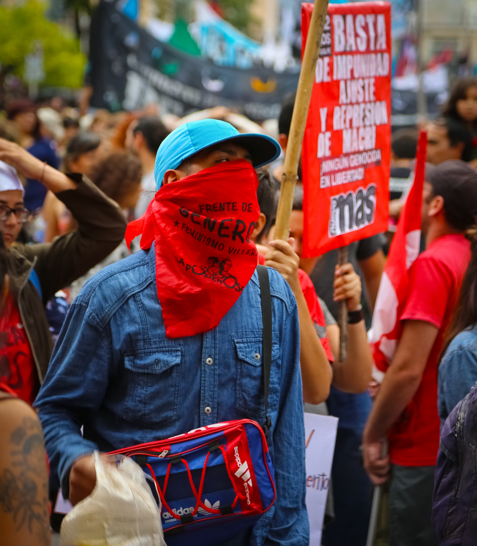 Protestas en Argentina 2018