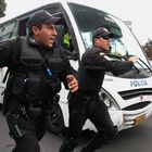 Protestas en la Embajada de China en Quito Ecuador 8