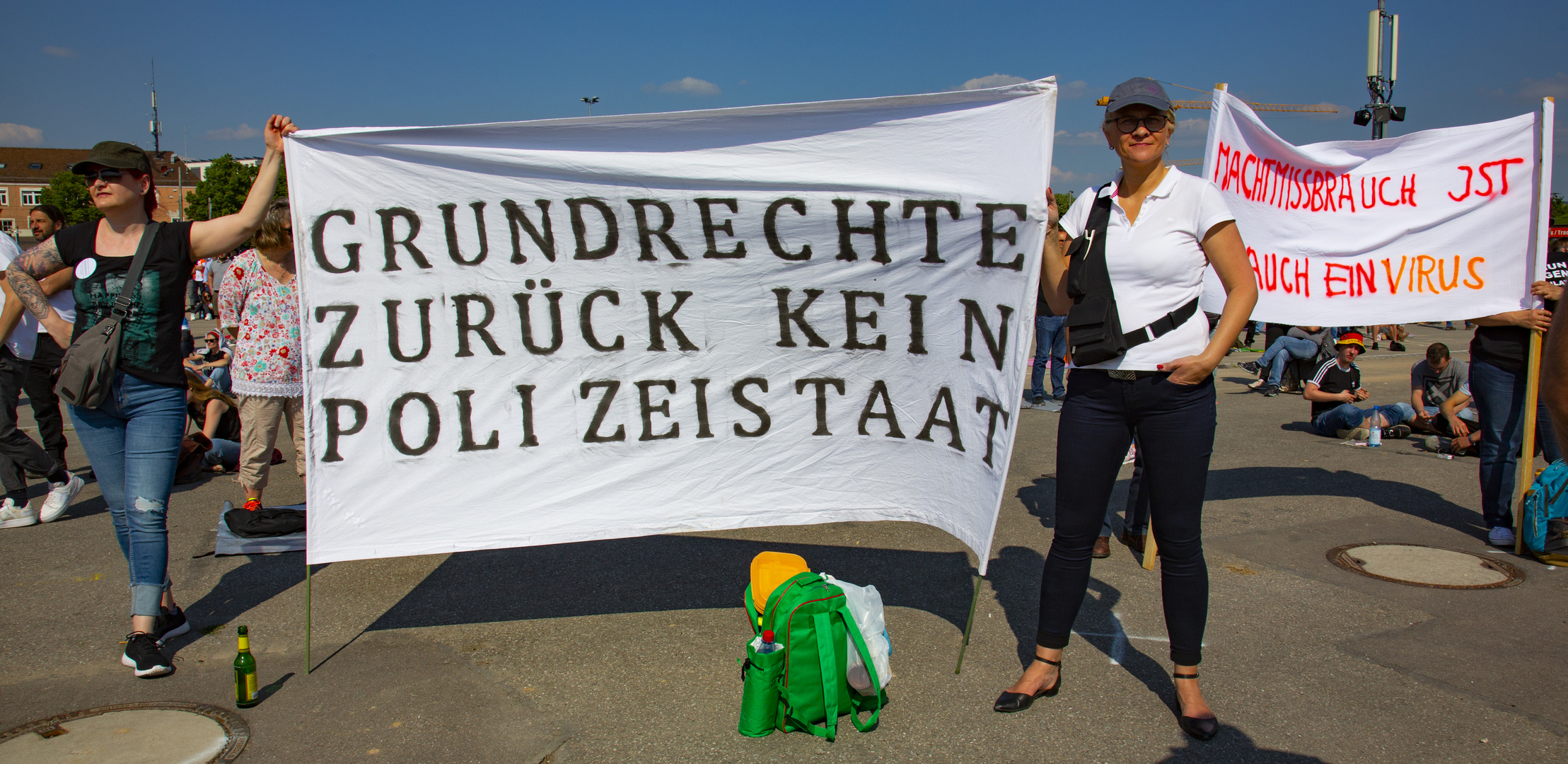 Proteste gegen Corona-Regeln 1