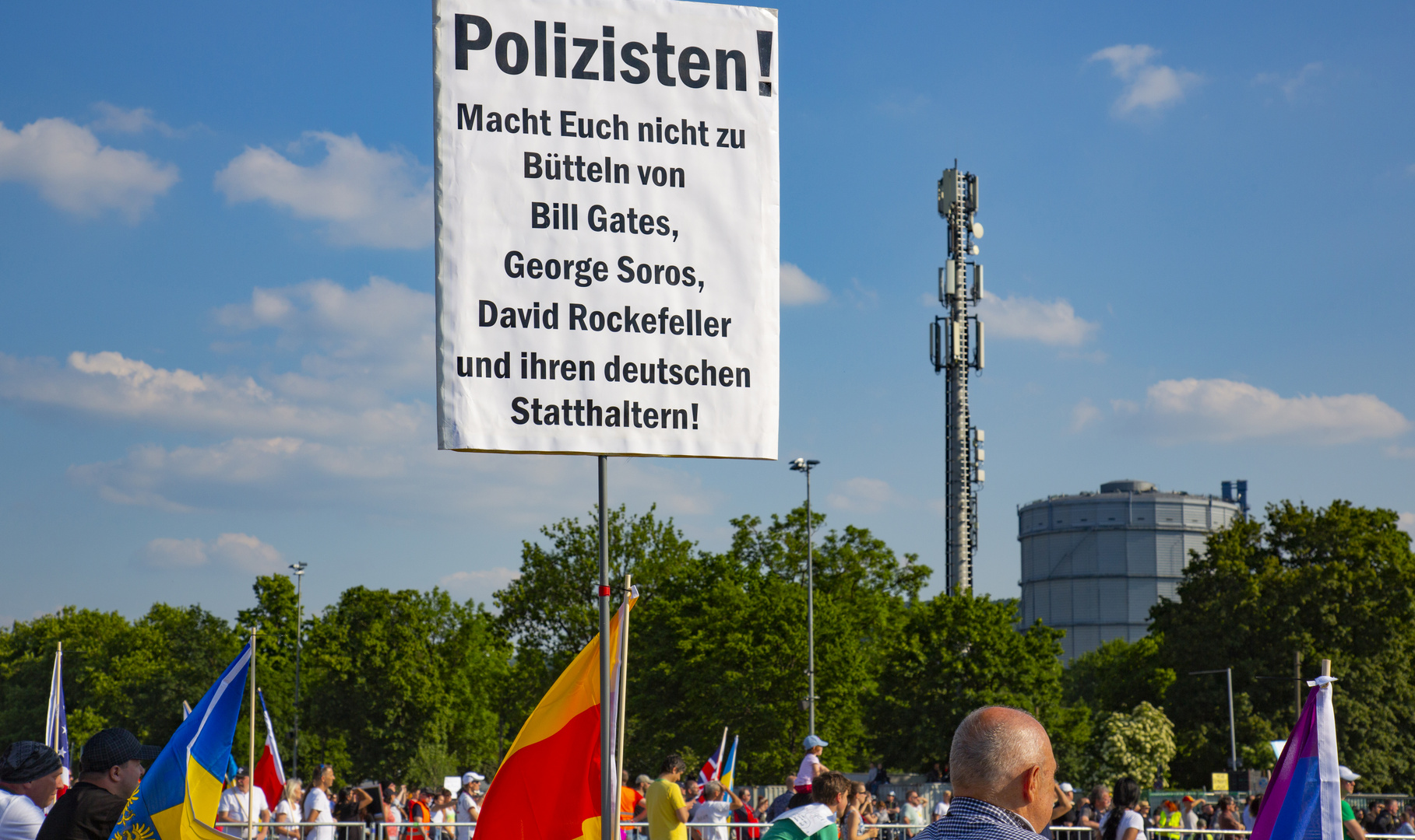 Proteste gegen Corona-Regeln 12