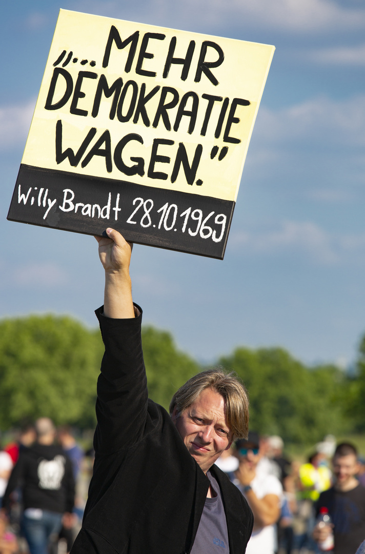 Proteste gegen Corona-Regeln 17