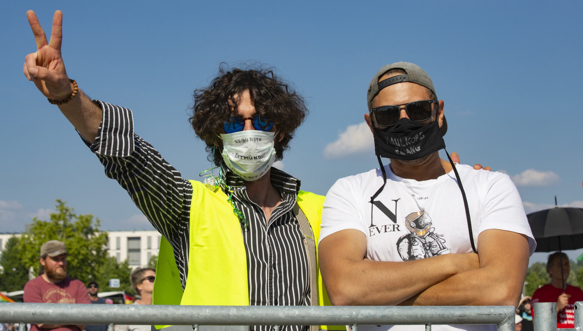 Proteste gegen Corona-Regeln 18