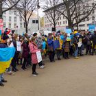 Proteste vor der Russischen Botschaft (1)