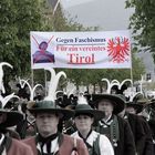 Protestmarsch der Schützen in Bruneck