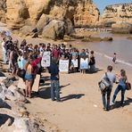 Protesto Praia Dona Ana