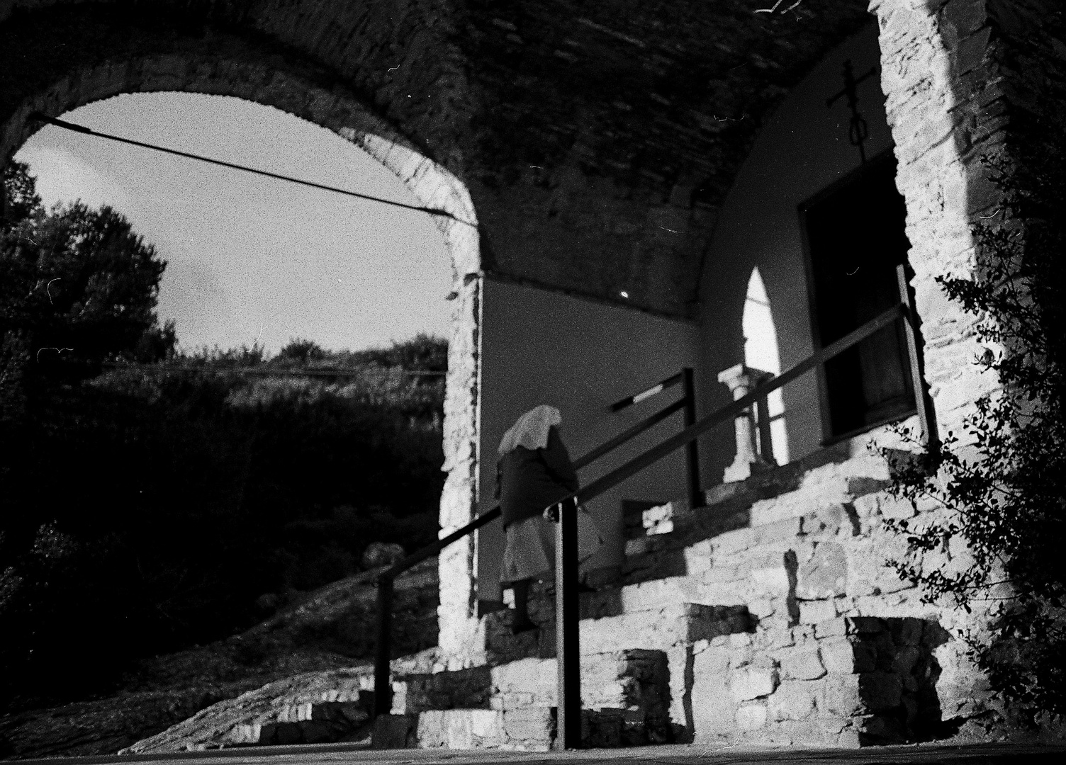 Prova pentax k1000 hilford hp5+ iso 400 sviluppo a casa