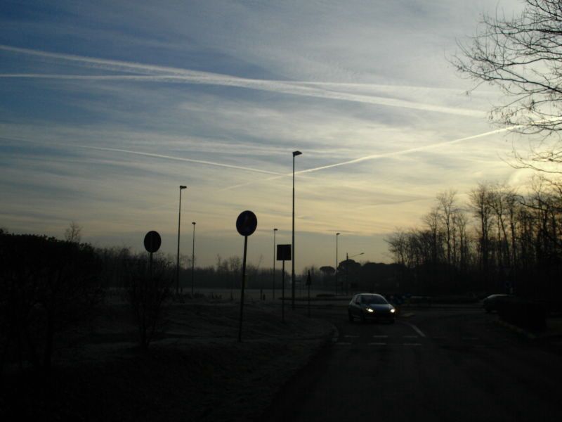 Prove di geometria nel cielo...