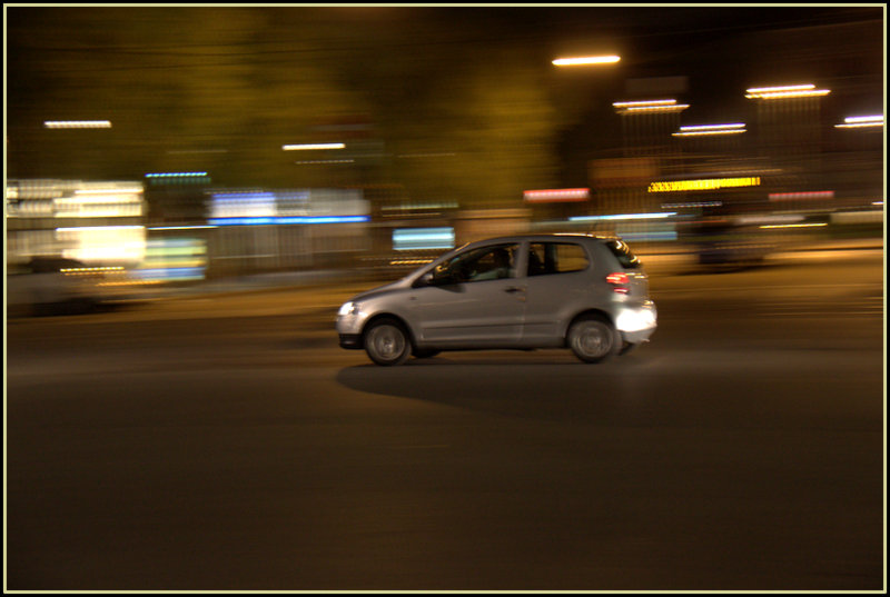 Prove di panning - Il movimento della città