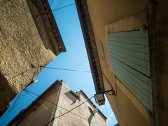 provencalische Straßenschlucht