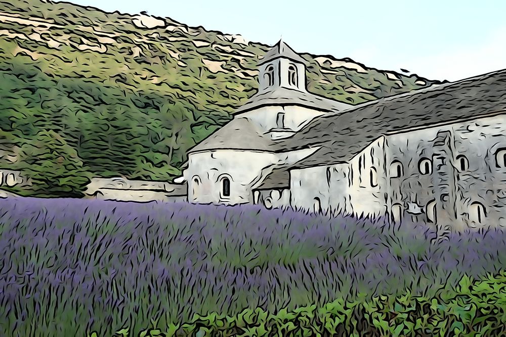 Provence - Abbaye de Sénanque - Gordes
