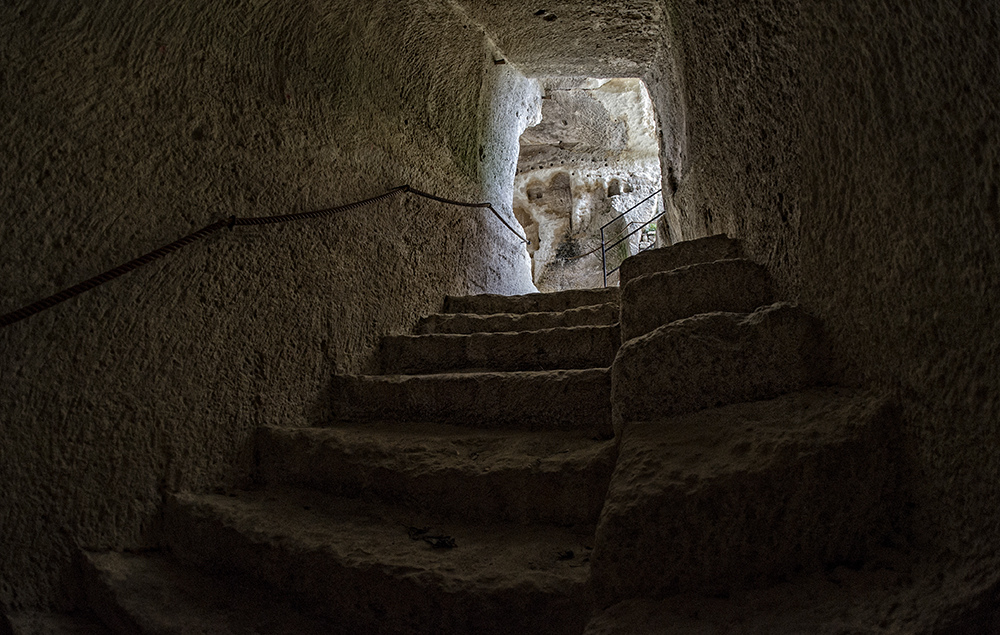 Provence - Chateau des Baux - Treppe