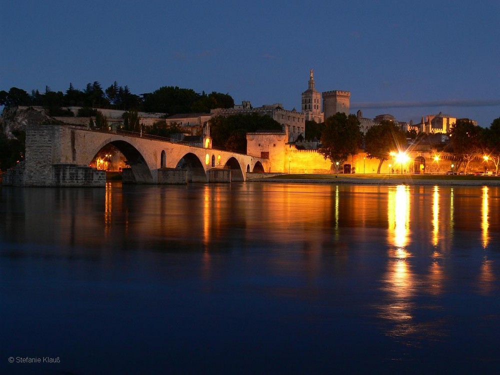 Provence I - Avignon mit der Brücke St. Benezet