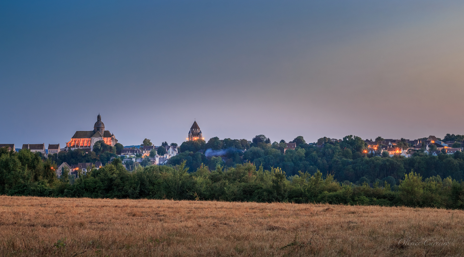 Provins vue des Eparmailles 