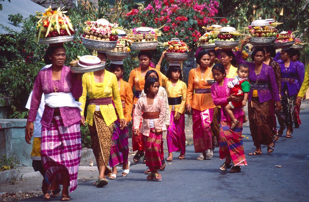 Prozession auf Bali