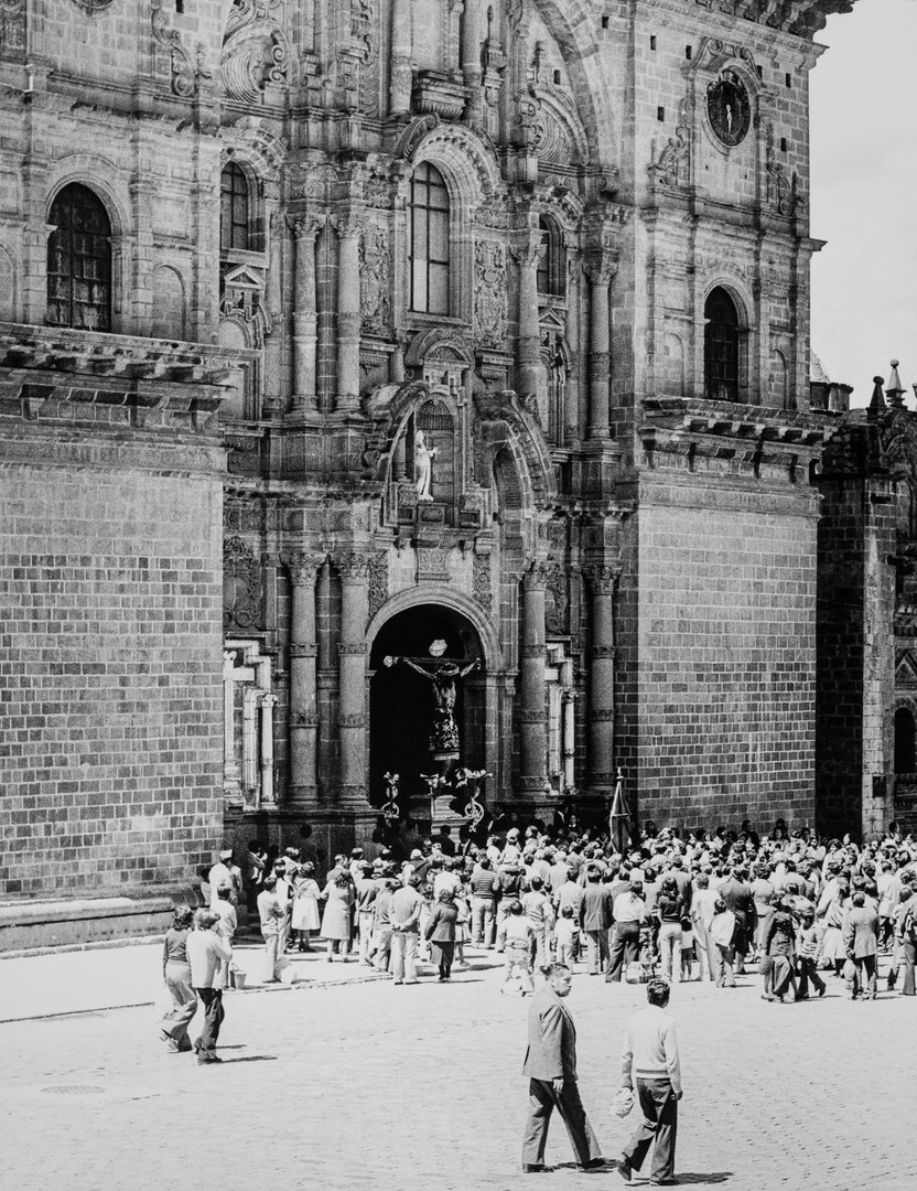 Prozession in Cuzco