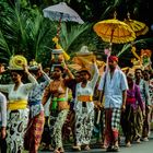 Prozession in Ubud