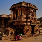 Prozessionswagen in Hampi