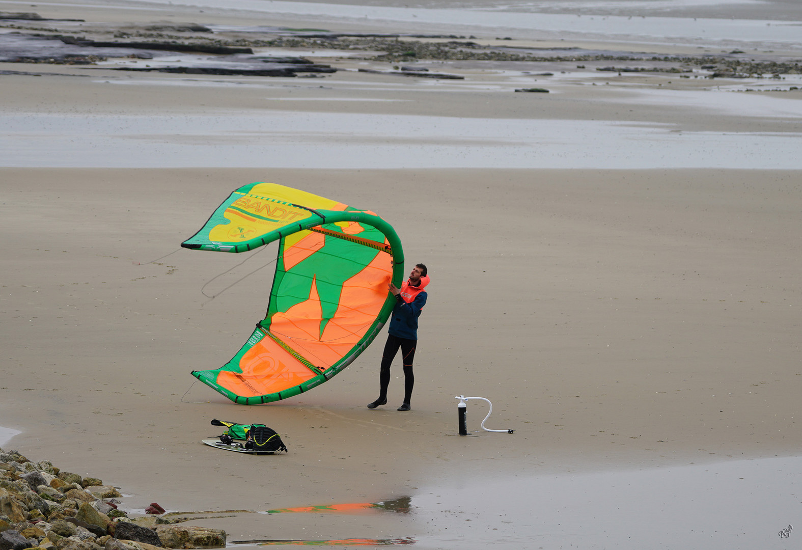 Prêt à affronter les vagues...