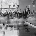 PRUEBAS DE NATACION EN EL NUEVO EDIFICIO (en aquel entonces) DEL CLUB FLUVIAL DE LUGO.