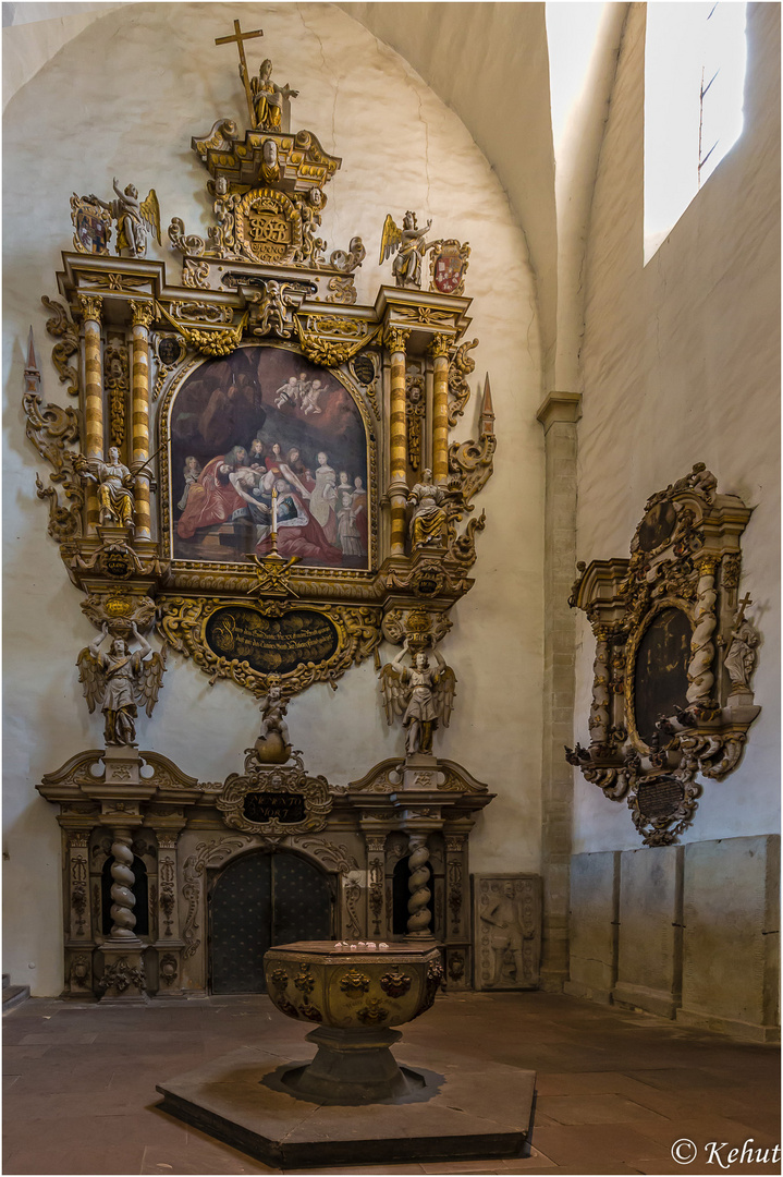 Prunkportal zur Fürstengruft Dom St. Johannes und Laurentius Merseburg