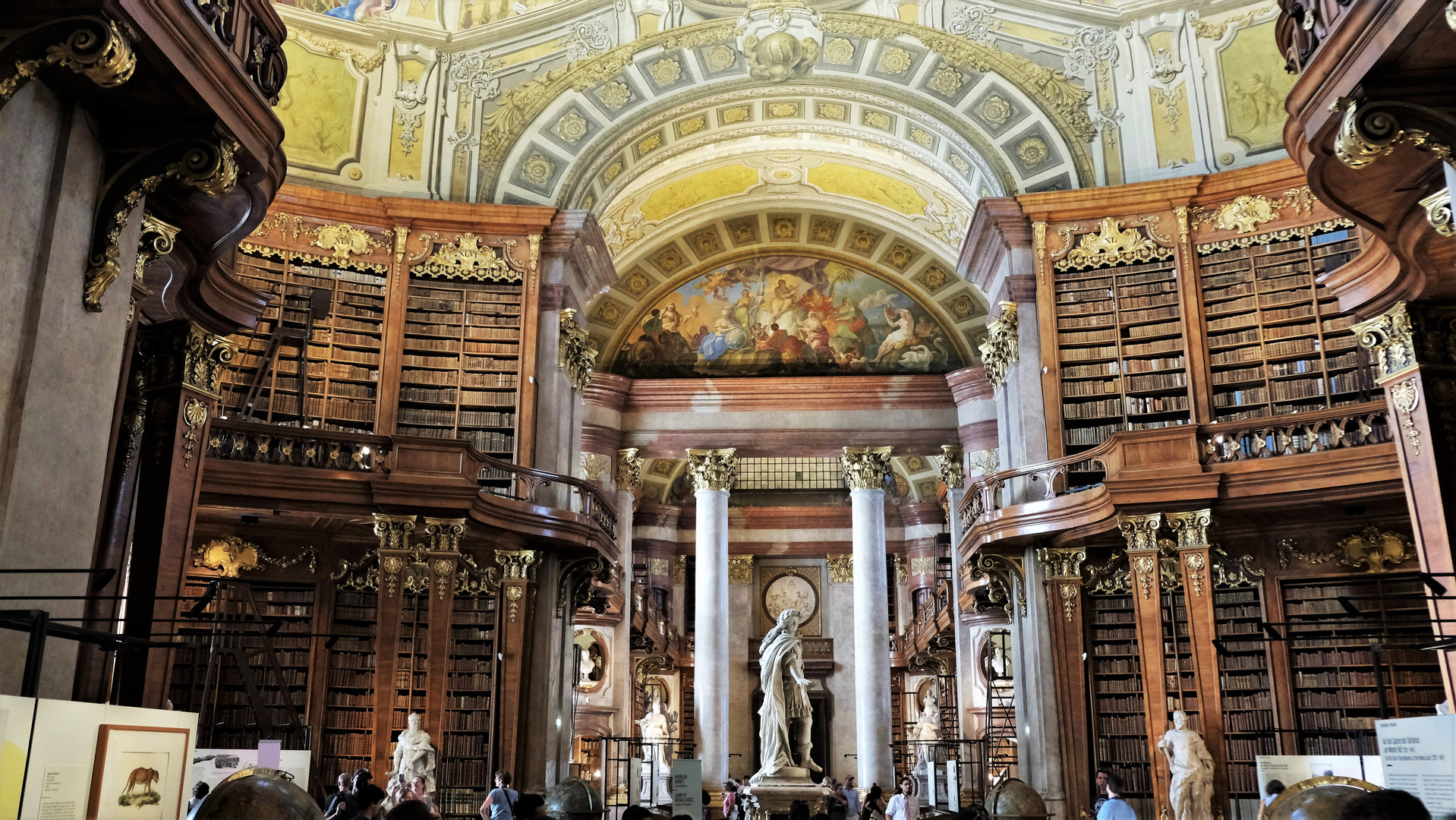 Prunksaal der Nationalbibliothek Wien