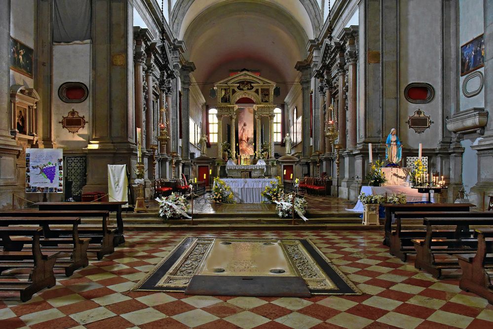 Prunkvolle Kirche - San Francesco della Vigna in Castello