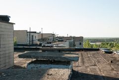 Prypiat - View from the Roof of a Sovjet Flat at IV Microdistrict 