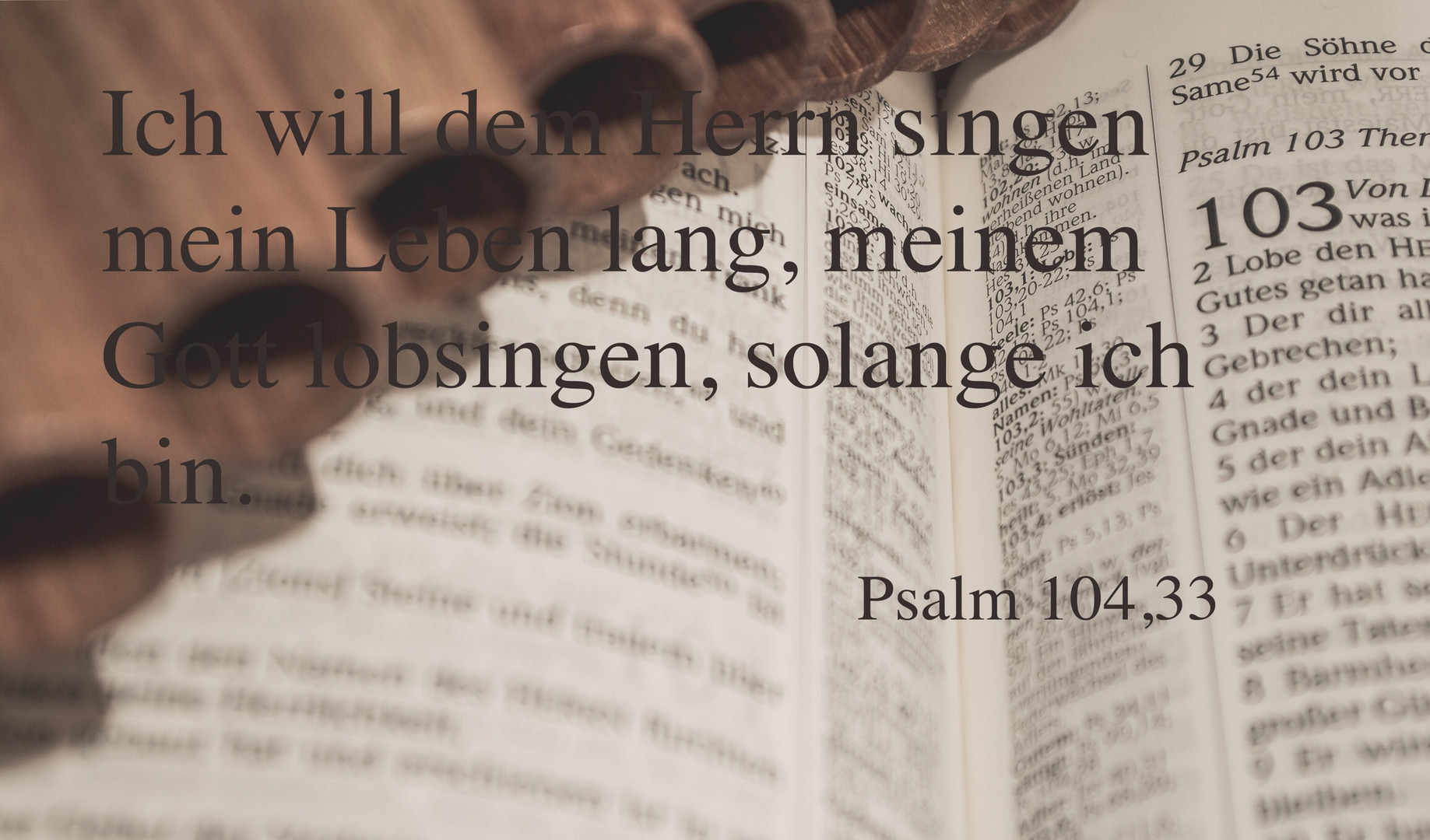 Psalm 104,33